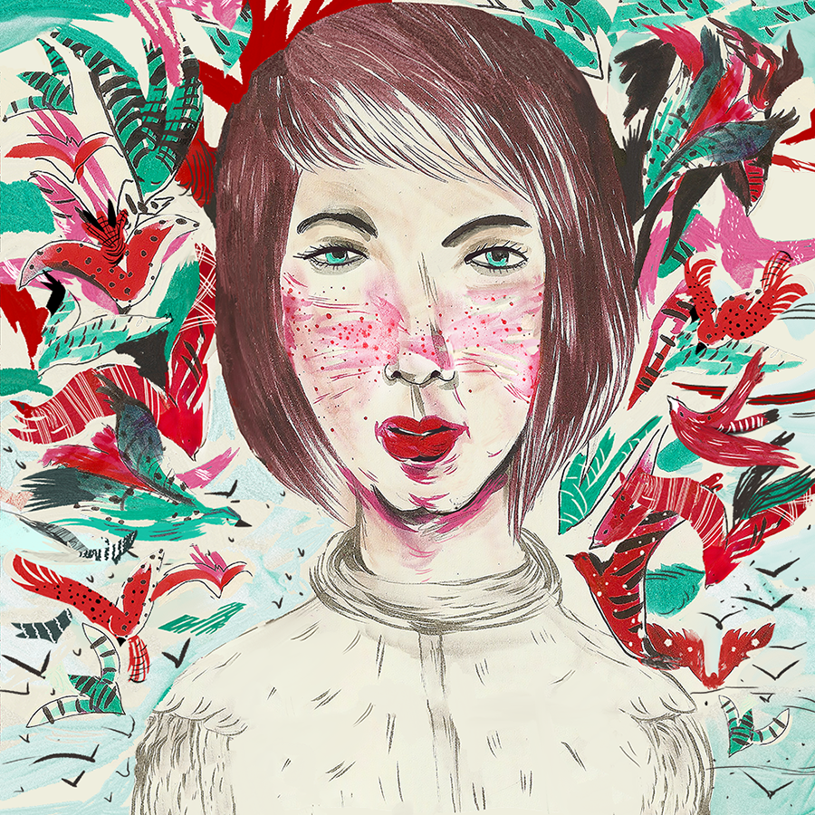 girl-andbirds